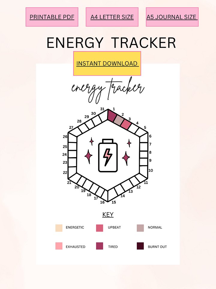 Monthly Energy Tracker product image (1)