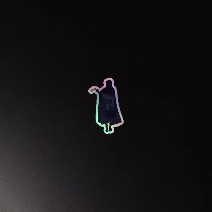 Holographic Crone Sticker product image (4)