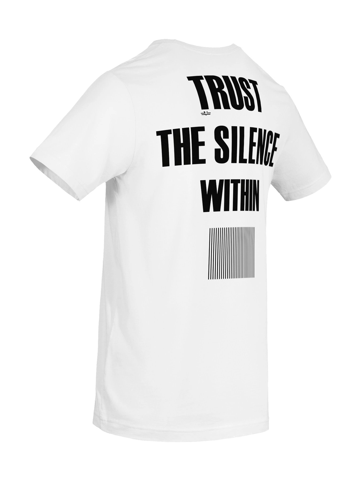 "TRUST THE SILENCE WITHIN" Signature Unisex Tee product image (8)