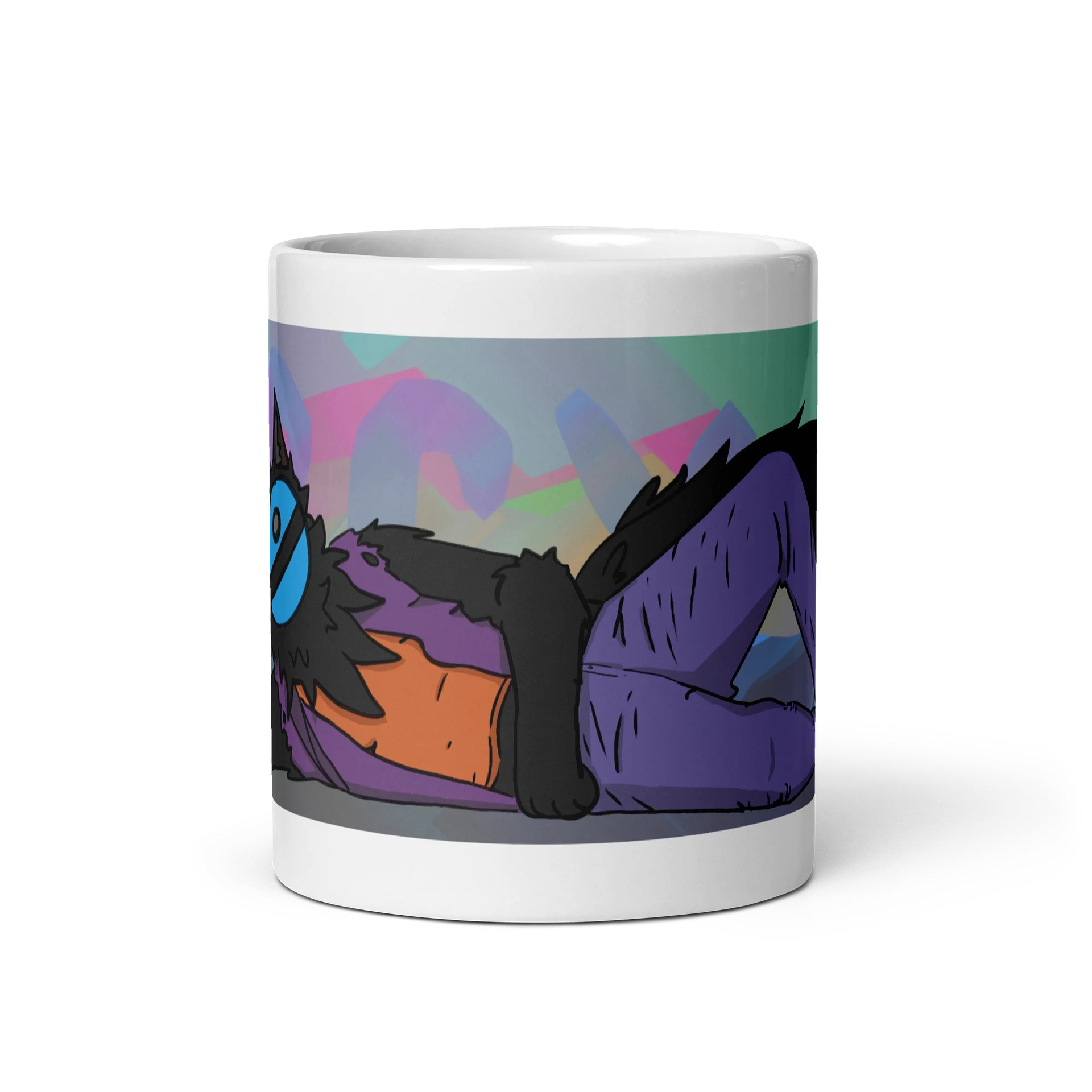 Egg White Glossy Mug product image (5)