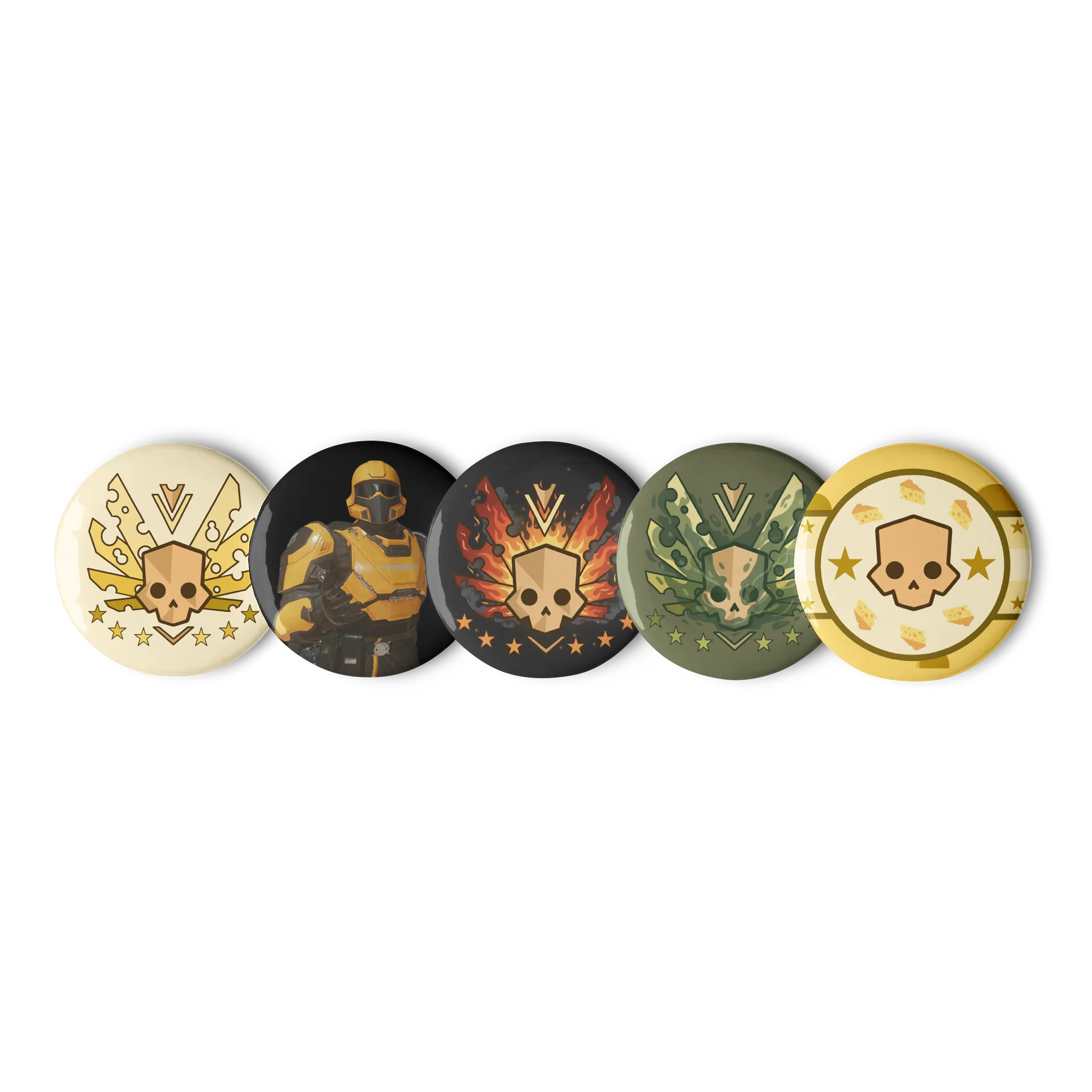 Cheesediver Button Pins product image (1)