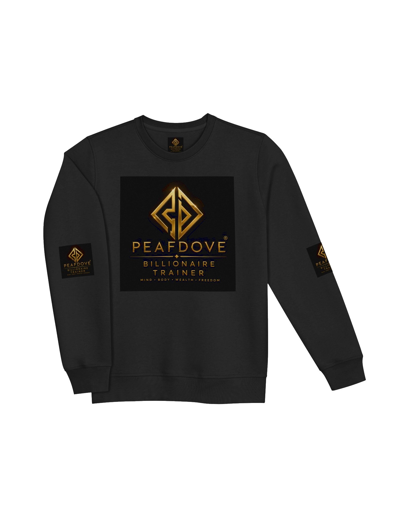 PEAFDOVE® BILLIONAIRE TRAINER SWEATER — QUIET SIGNAL product image (6)