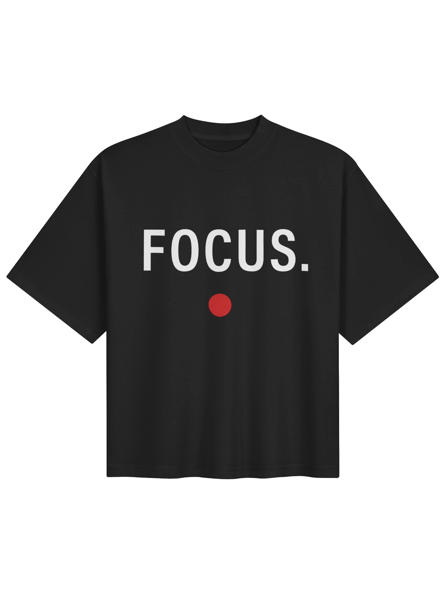 Eliminate Distractions. - Heavyweight Oversized Tee product image (1)