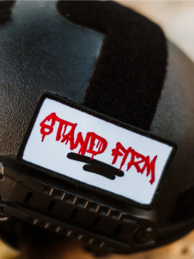 STAND FIRM Tactical Velcro Patch product image (2)