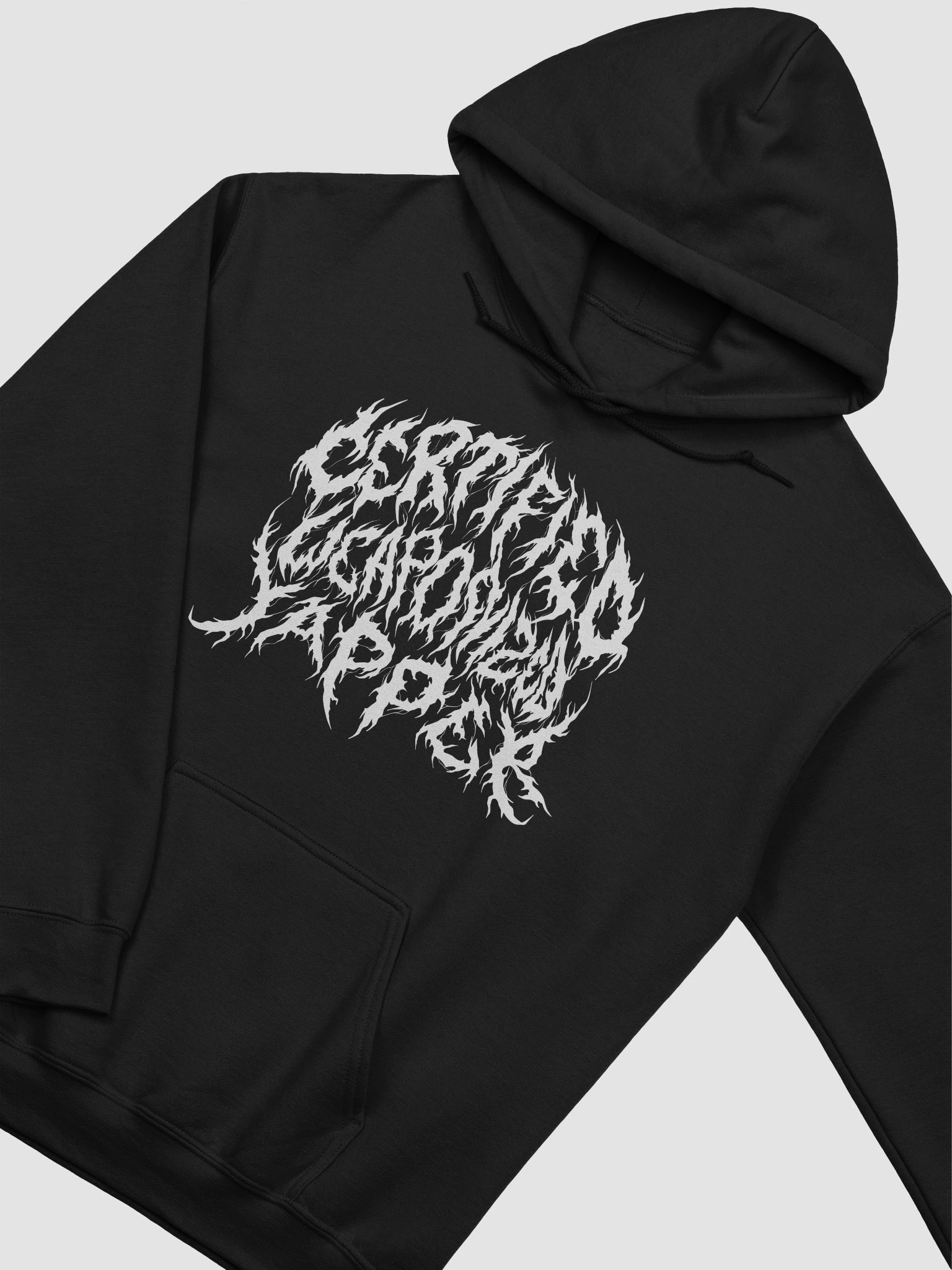 Certified weaponized yapper metal Hoodie product image (3)