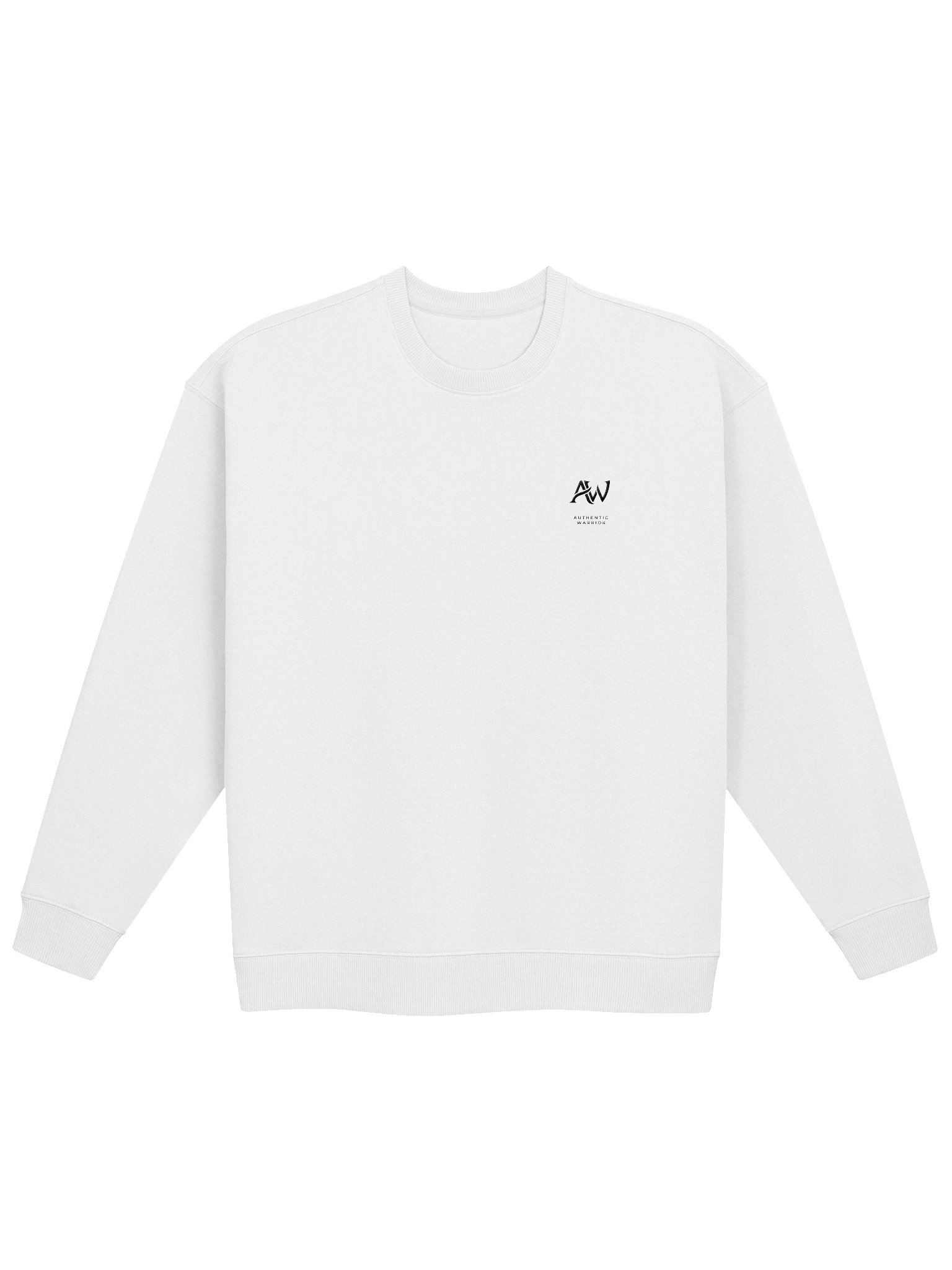Authentic warrior/ Unisex Organic Oversized Sweatshirt product image (2)