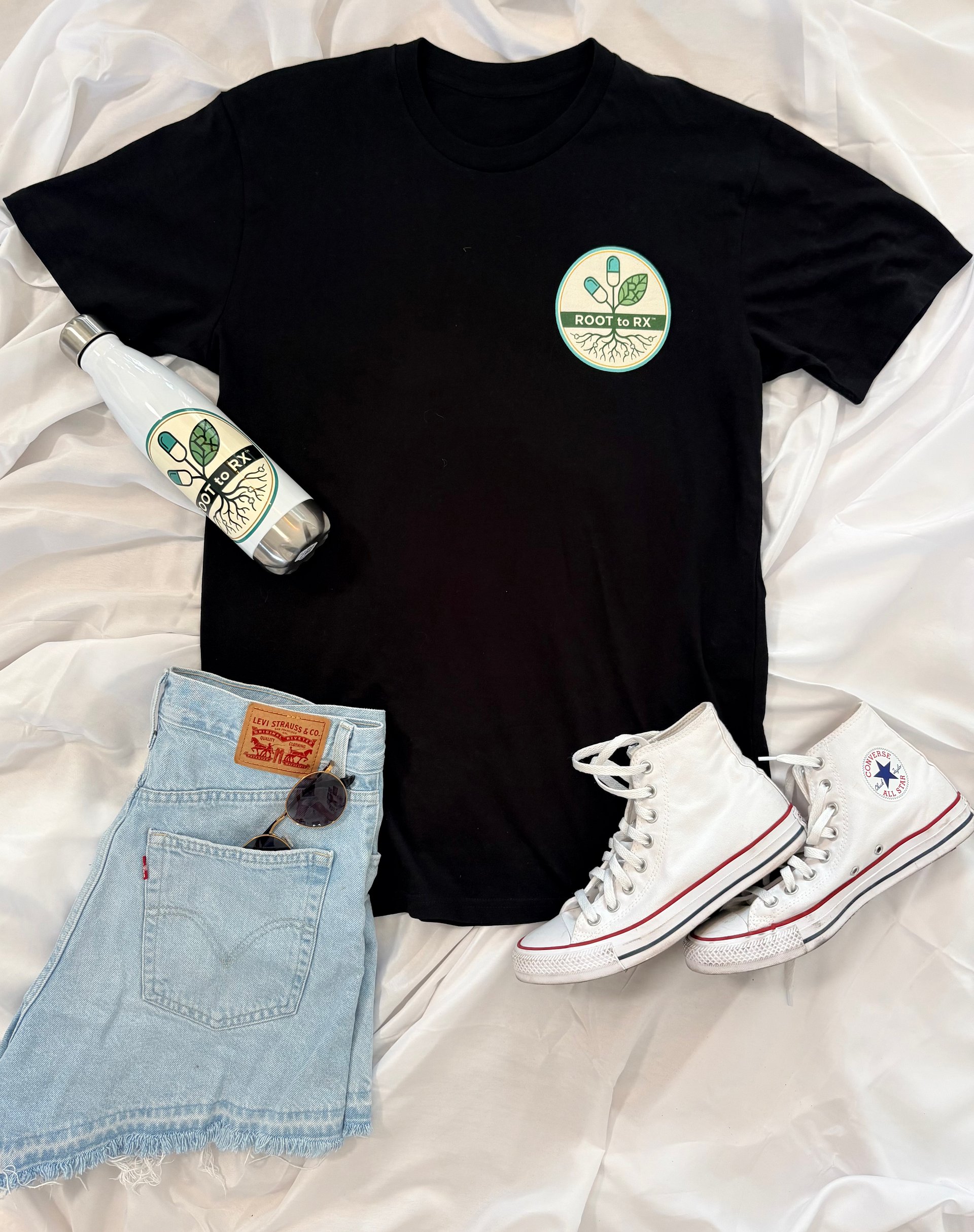 Root to Rx Logo Tee (Black) product image (9)