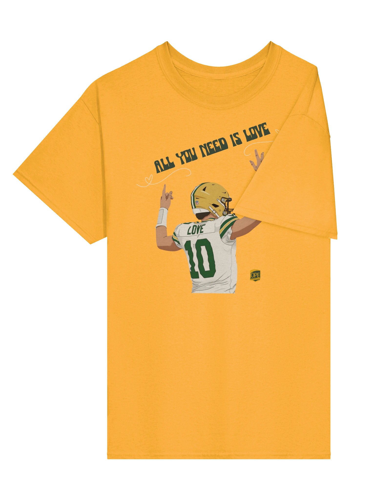 All You Need is Love Football Tee product image (51)