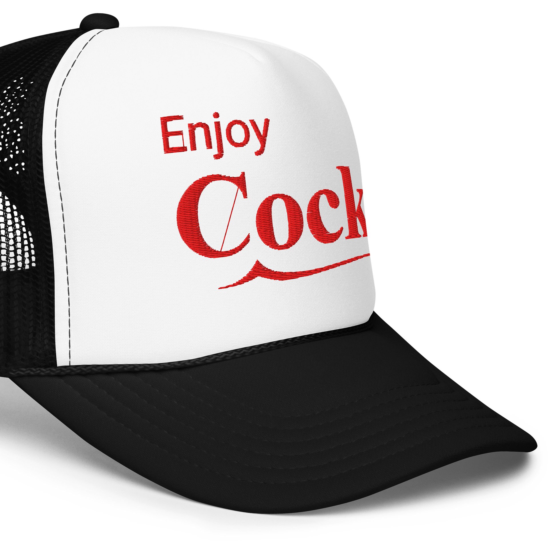 ENJOY COCK Foam Trucker Hat product image (5)