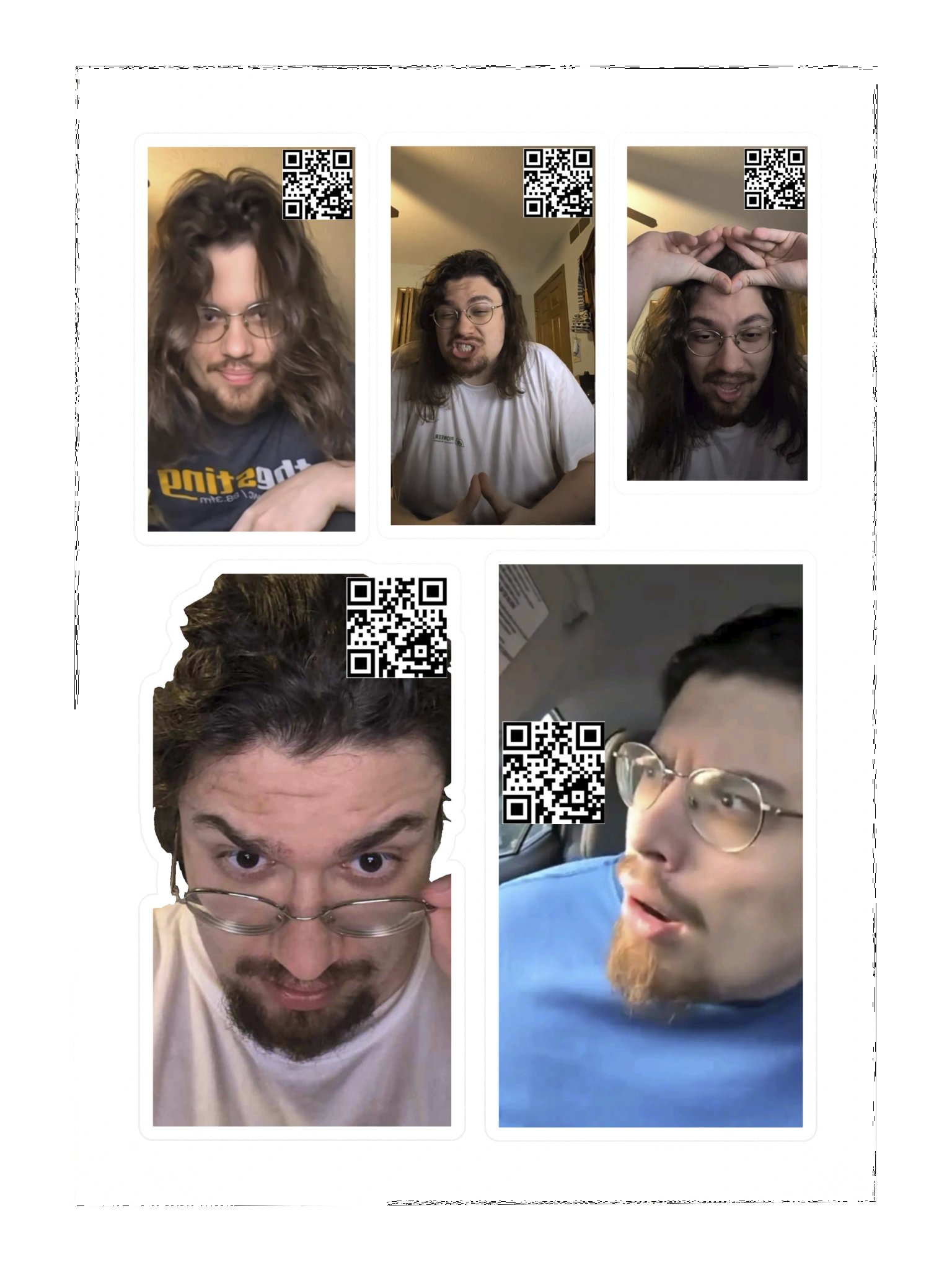 Dragaan Street Meme Face Team Sticker Sheet product image (3)