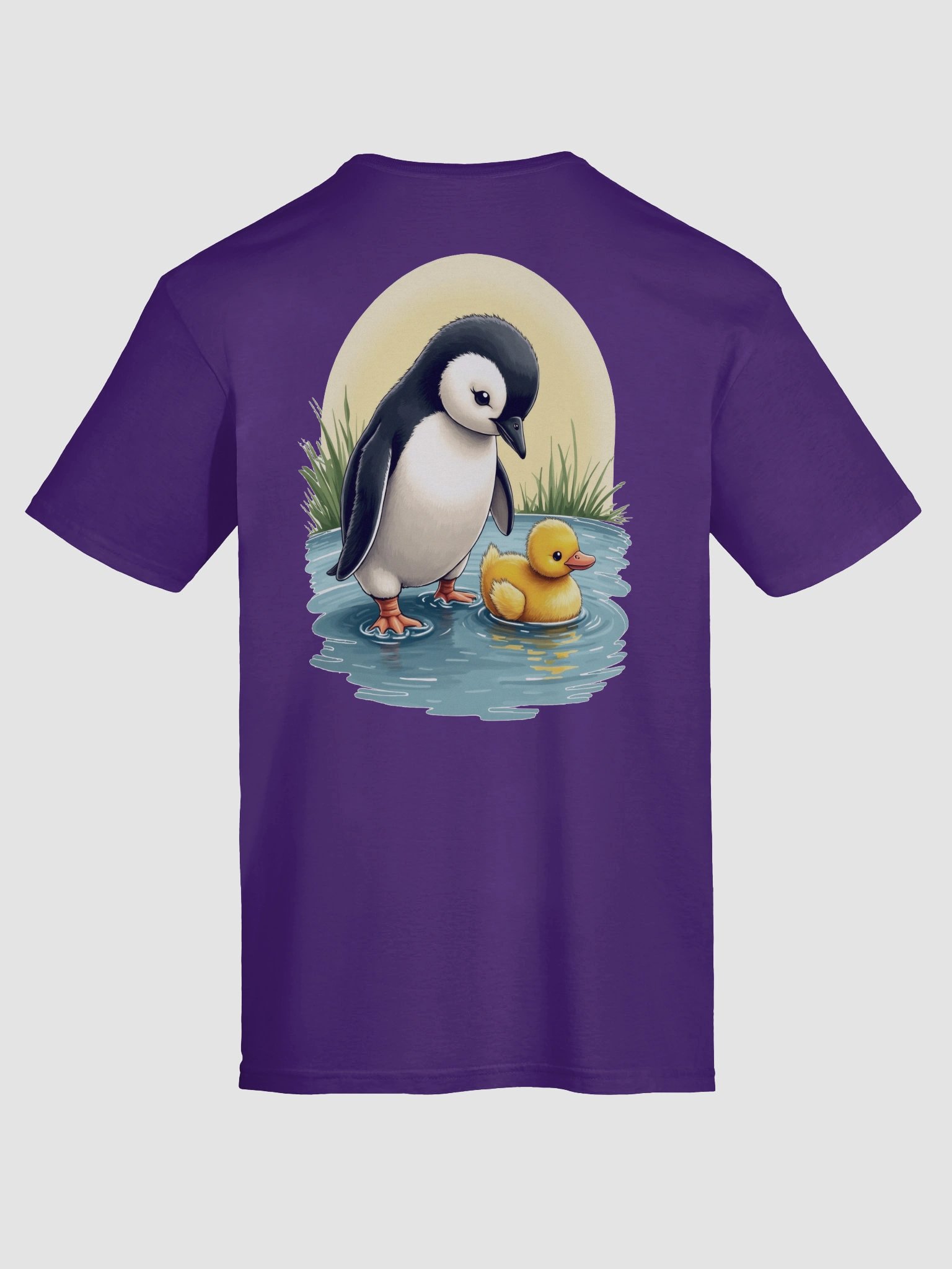 Penguin and Duckling Friendship T-Shirt product image (92)