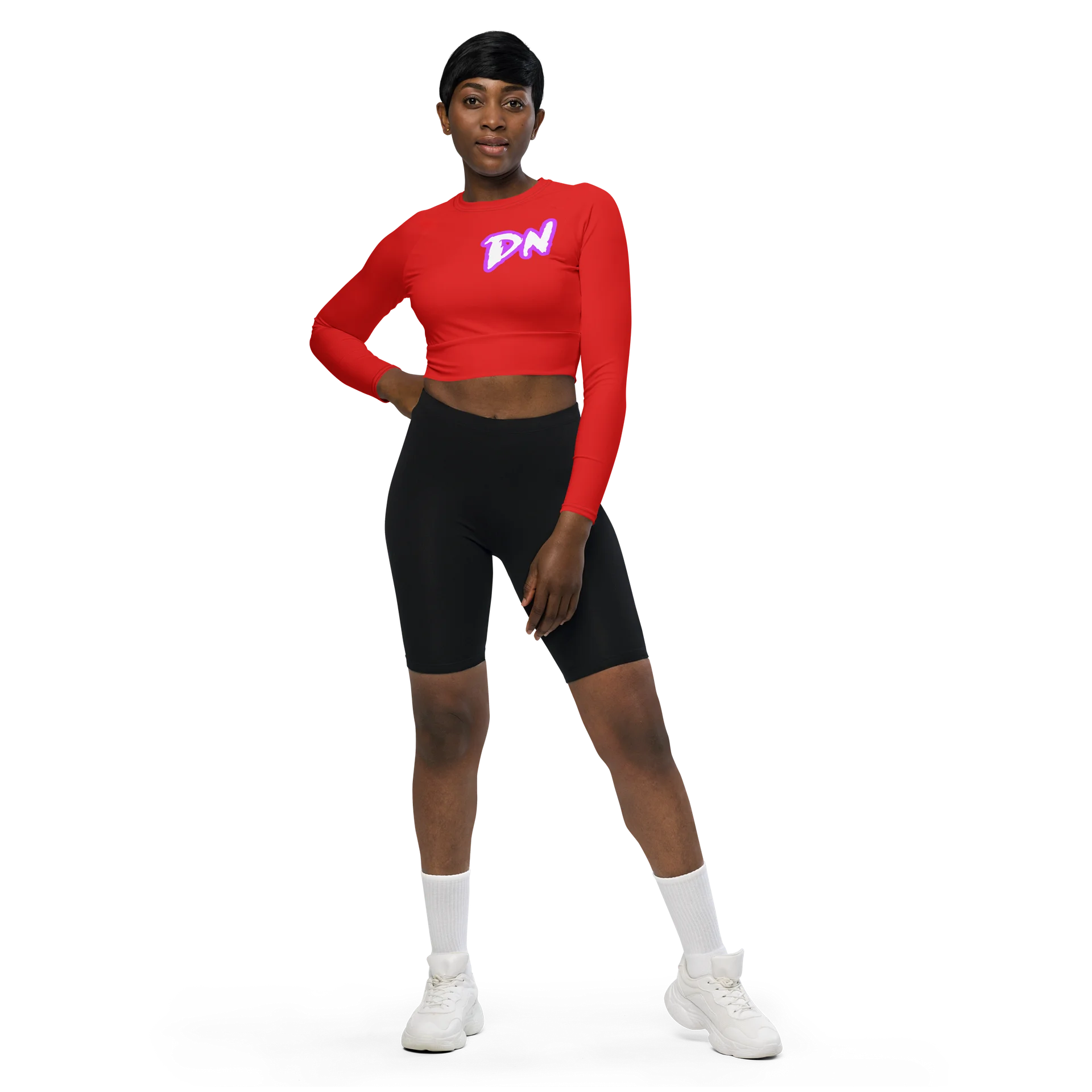 DN All-Over Print Crop Top product image (1)