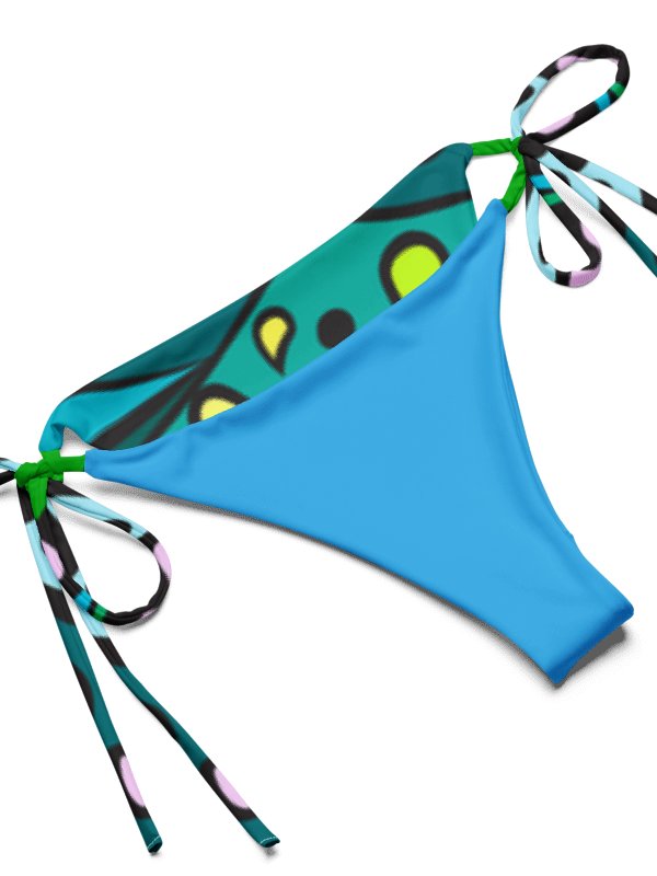 Vibrant Mosaic Dreams String Bikini - Wave at Sunset product image (8)