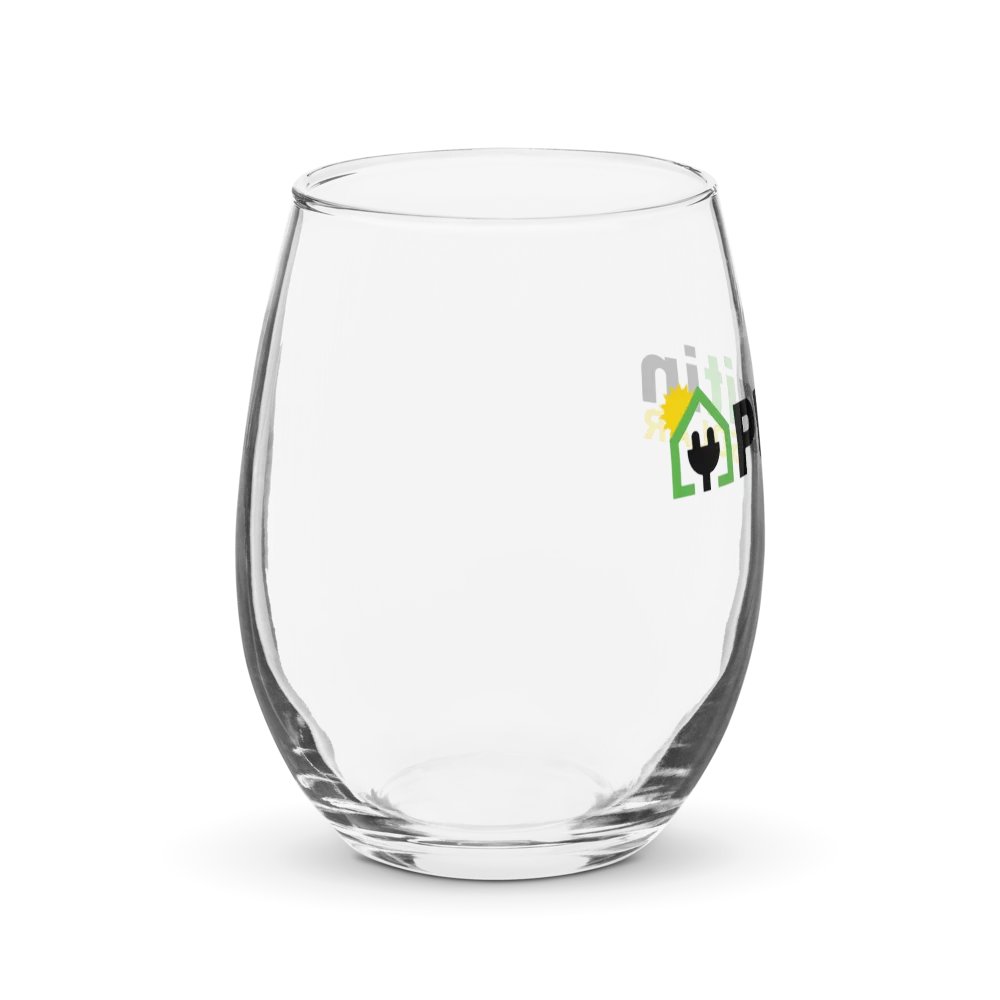 Plug It In Solar High-Quality Stemless Wine Glass product image (4)