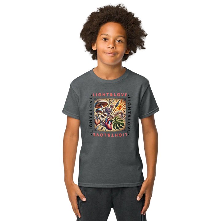 [Kids] Light & Love Tee: Stay Calm and Salvador Dalí On product image (1)