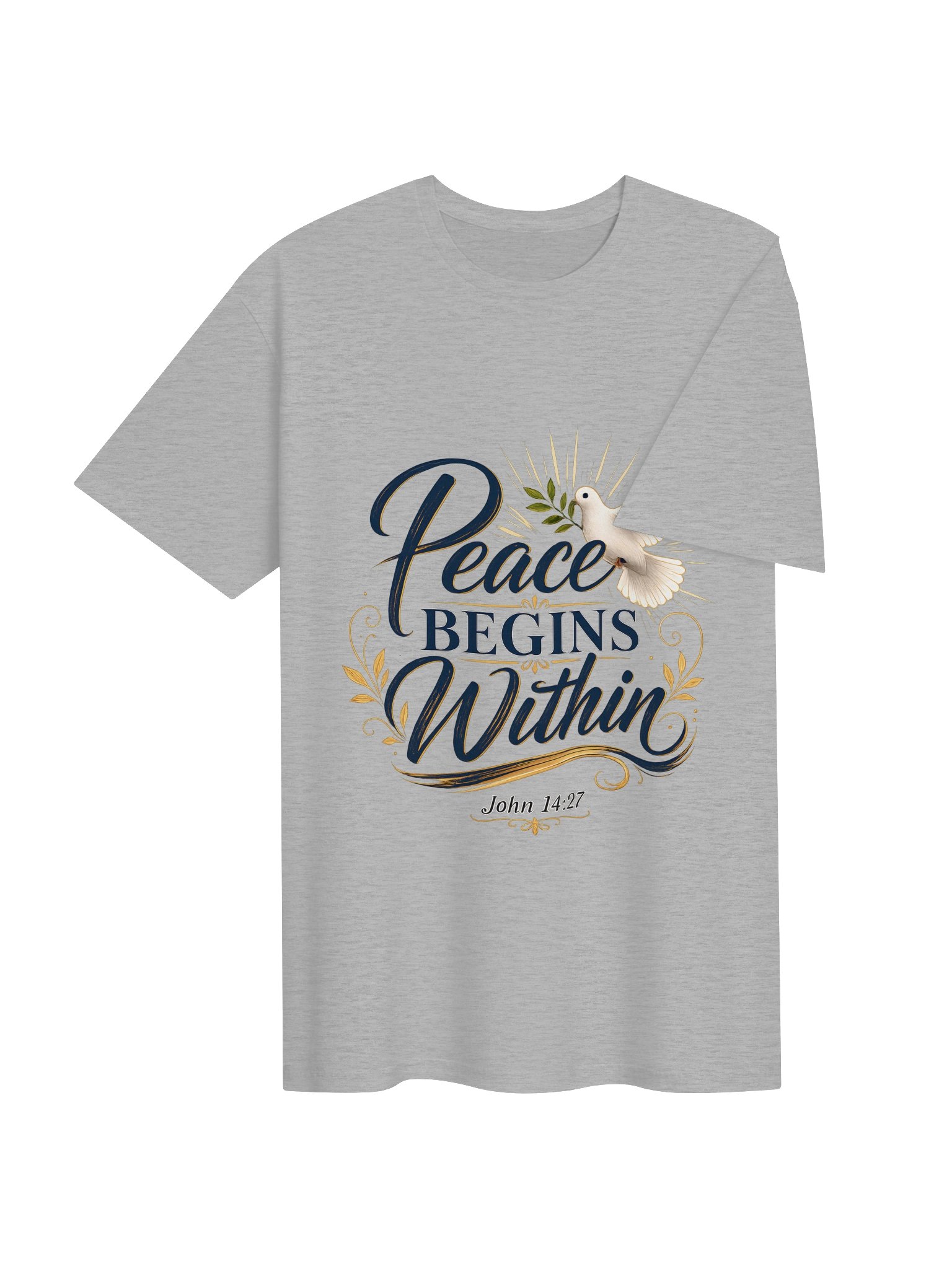 Peace Begins Within Dove Tee product image (20)