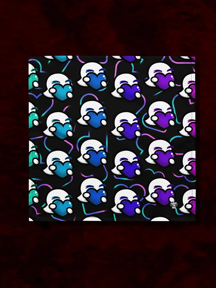 Vaporwave Heart Bandana product image (1)