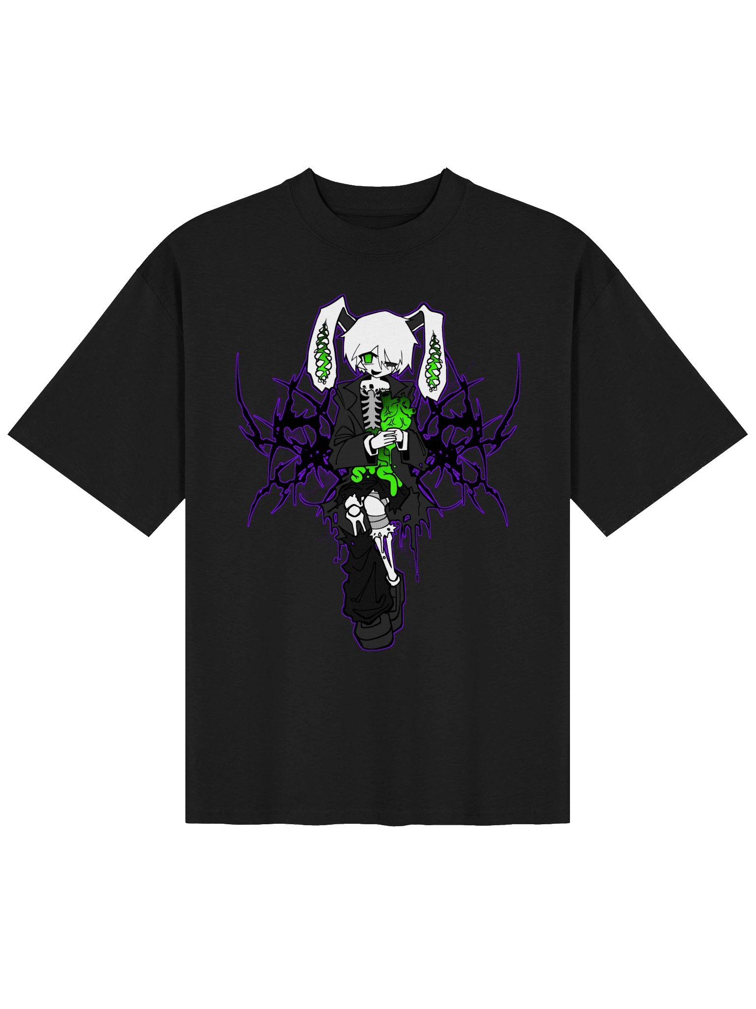 severed heart t-shirt product image (1)
