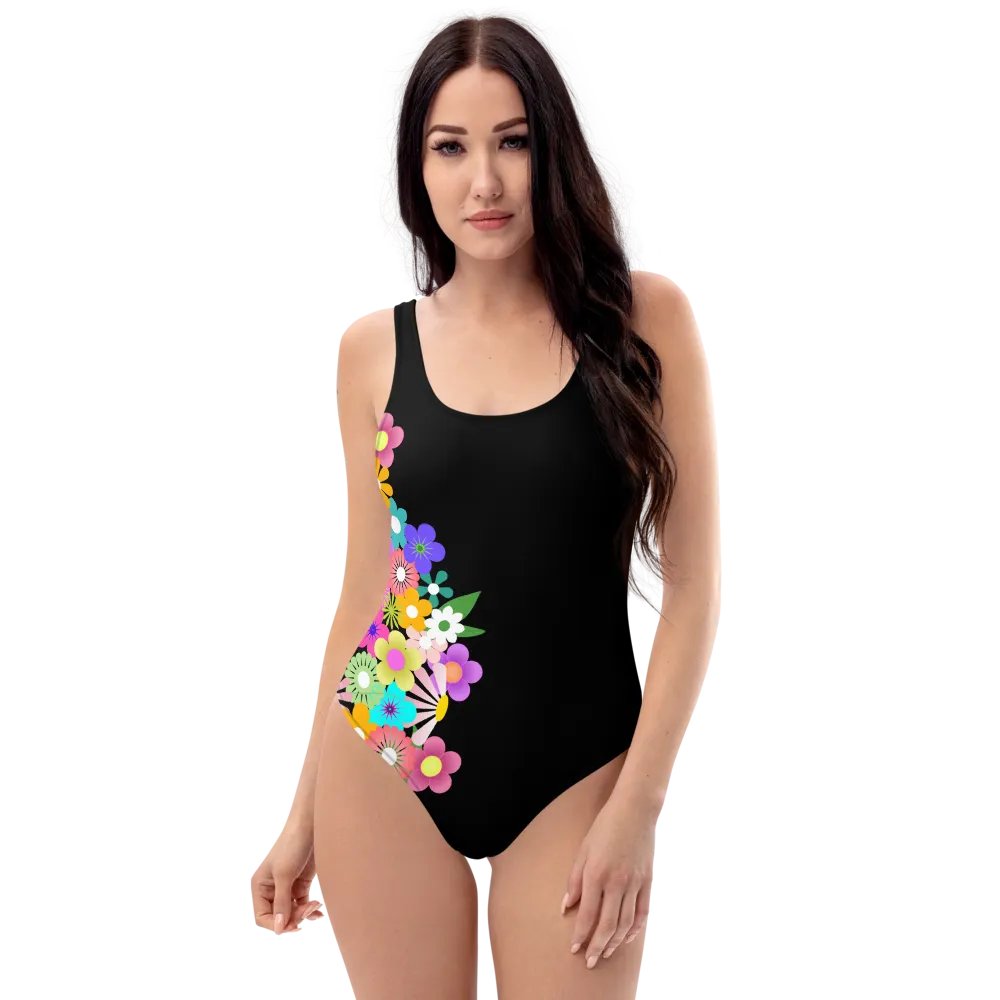 Flower Bloom Black Swimsuit product image (8)