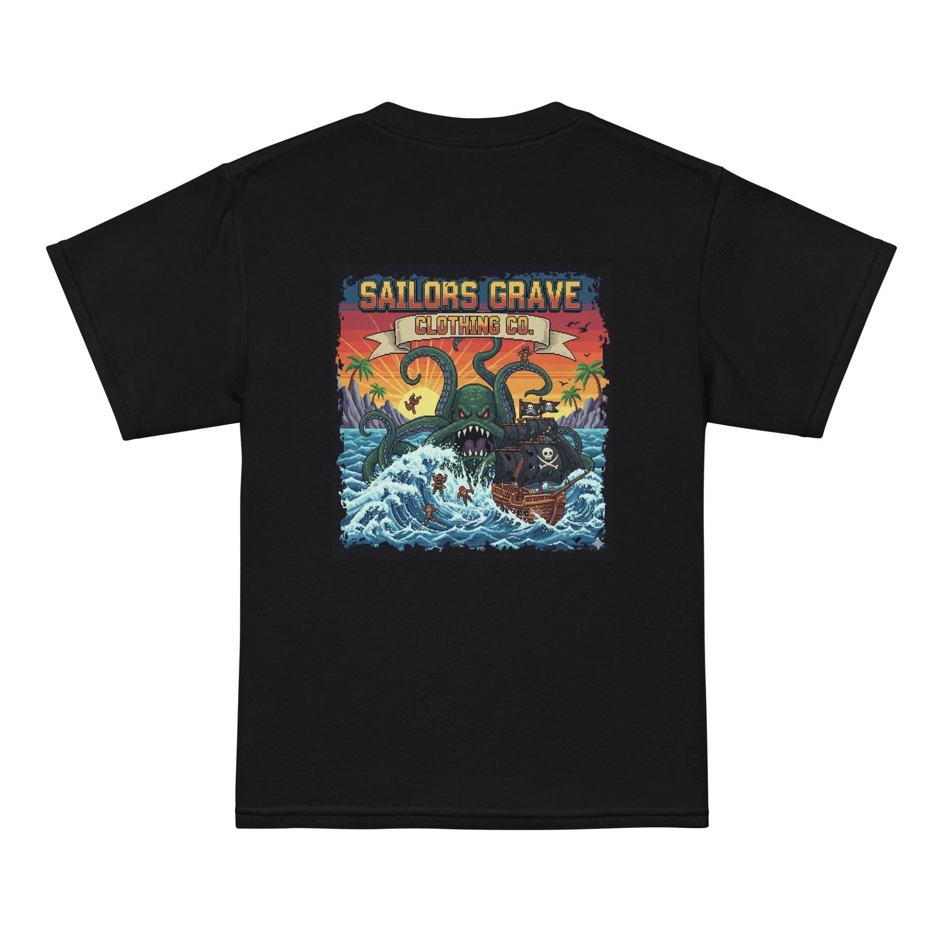 Kraken Attack! Kids Short Sleeve Tee product image (6)
