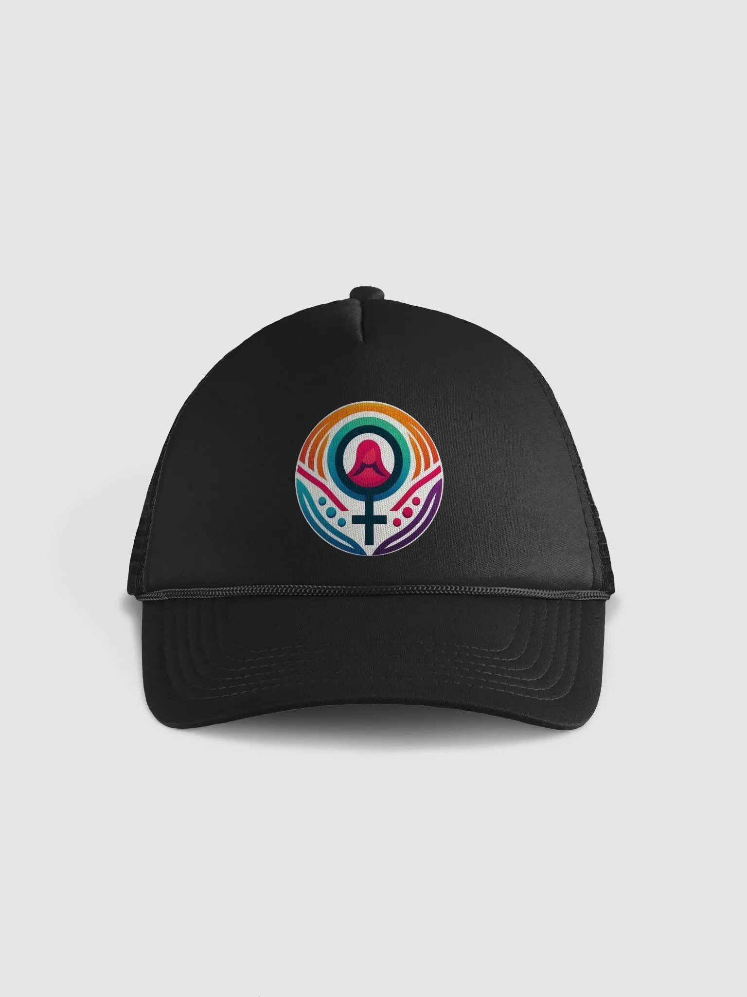 Symmetrical Femininity Trucker Hat product image (2)