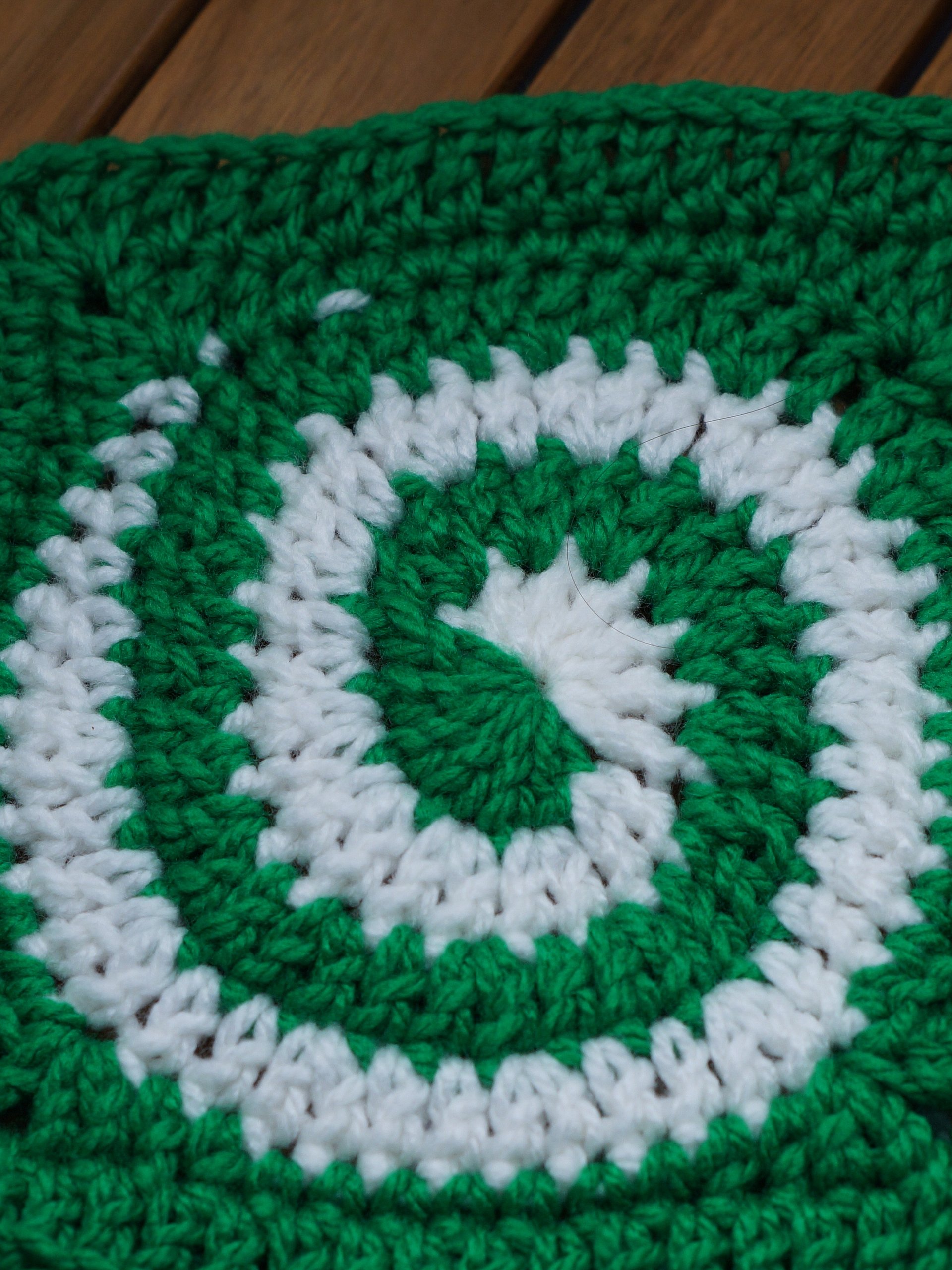 Spiral granny square pdf pattern product image (3)