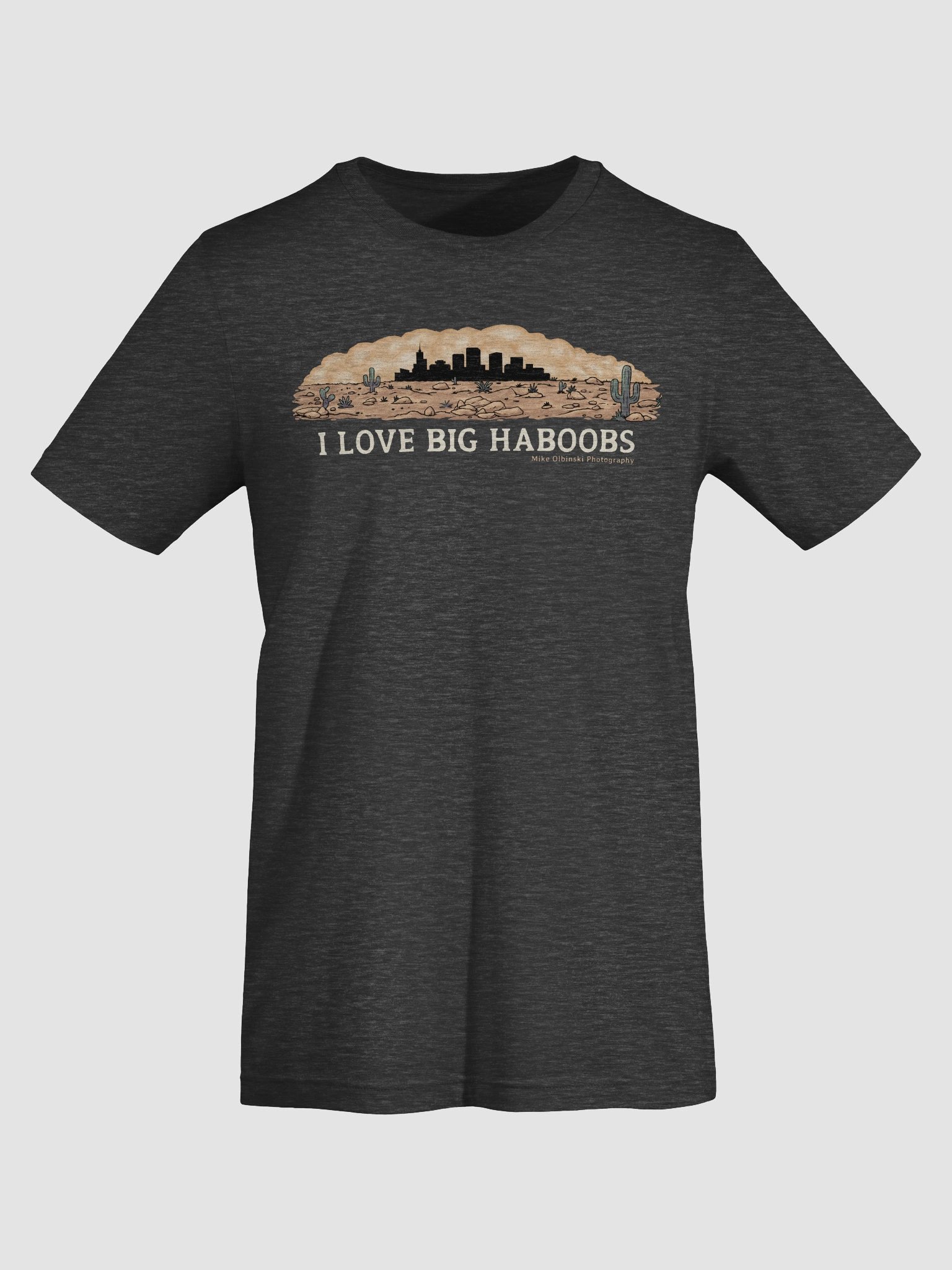 "I Love Big Haboobs" - T-Shirt Light Text Mode product image (70)