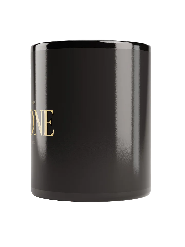 Ryker Boone "When The Lights Go Gold" Black Glossy Mug (Gold Logo) product image (2)