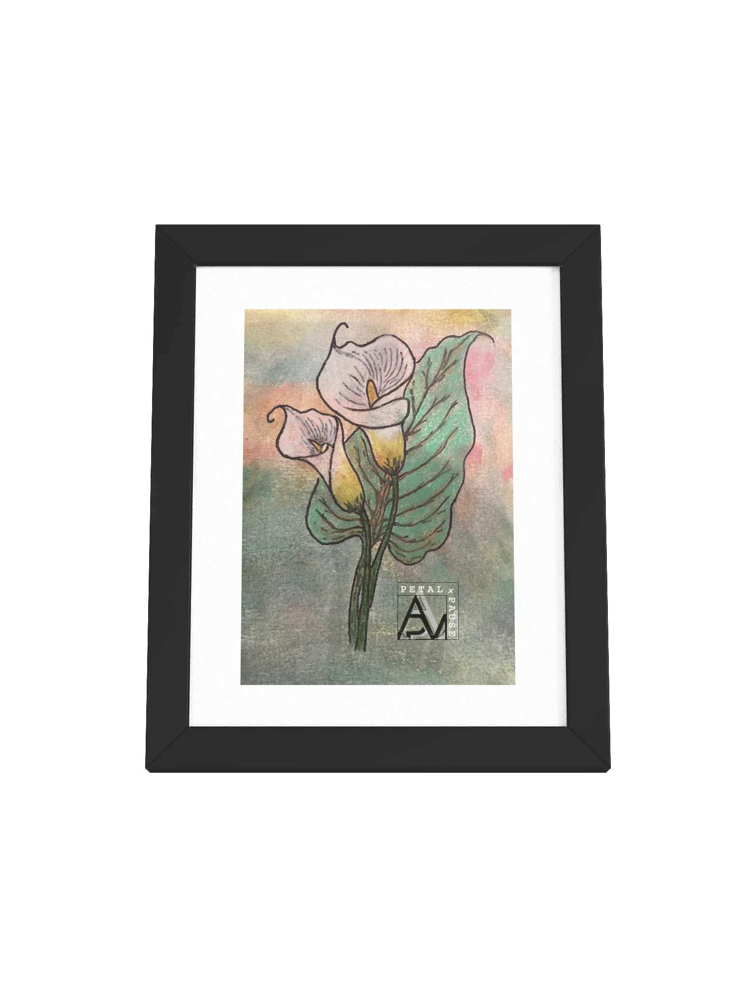 PETAL & PAUSE (Framed Art) product image (1)