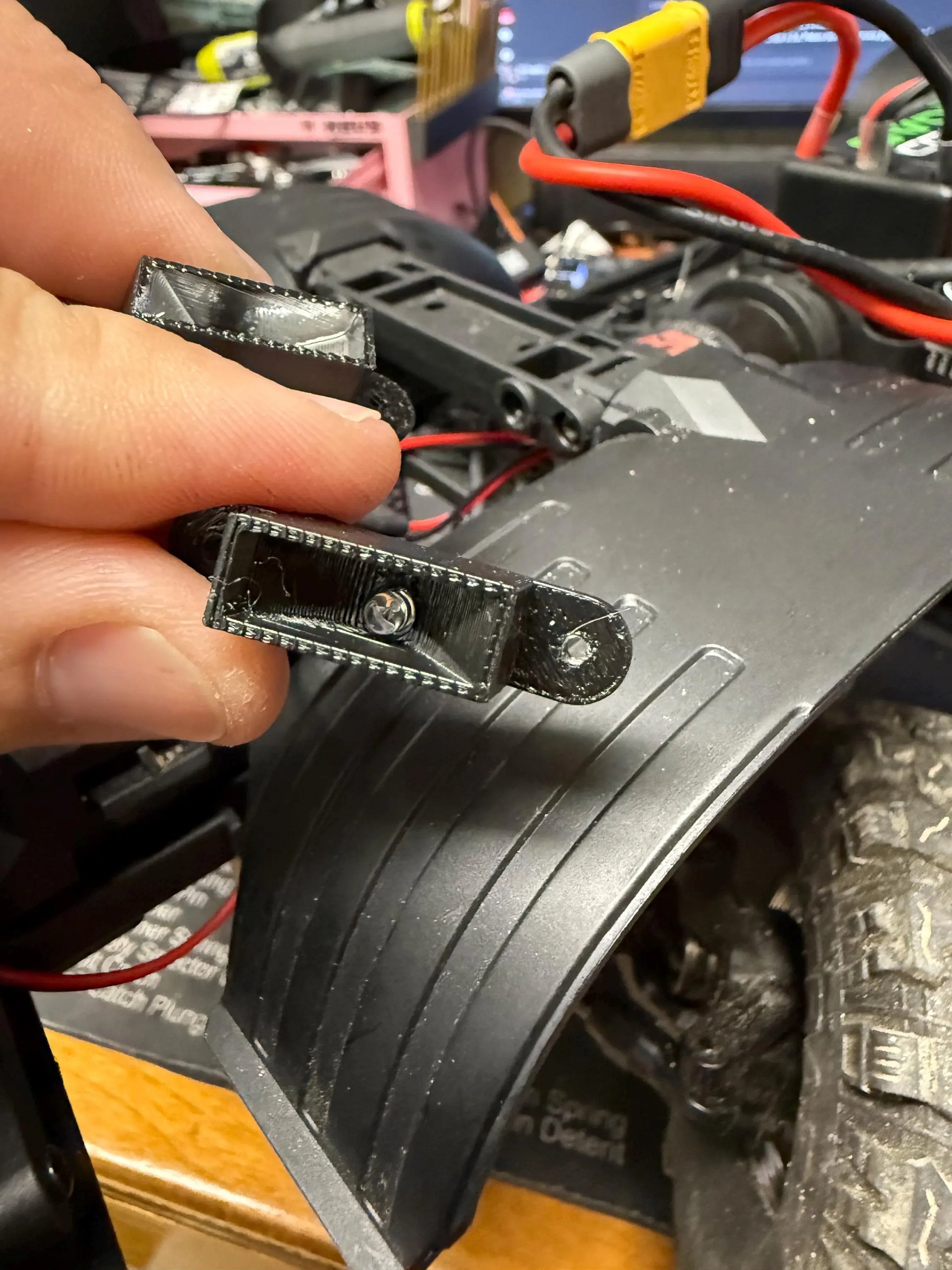 Light Buckets for FMS FCX10 LC80 and LC80 Pro Off Road Bumper product image (2)