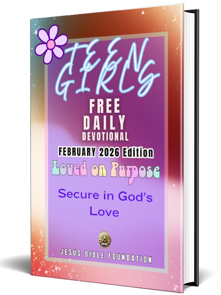 Teen Girls Free Daily Devotional – February 2026 Edition: Loved on Purpose: Secure in God’s Love product image (1)