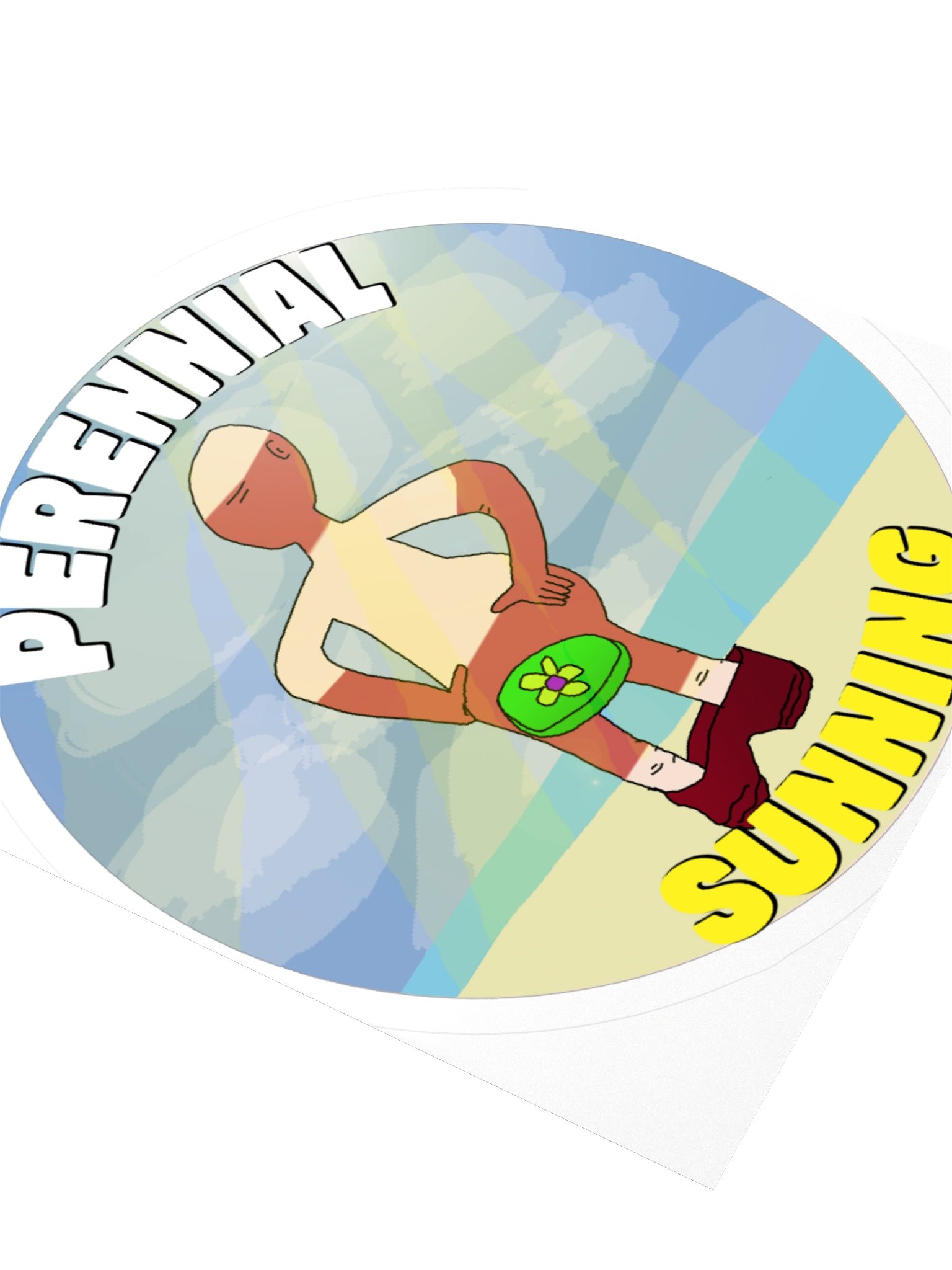 Perennial Sunning Sticker product image (3)