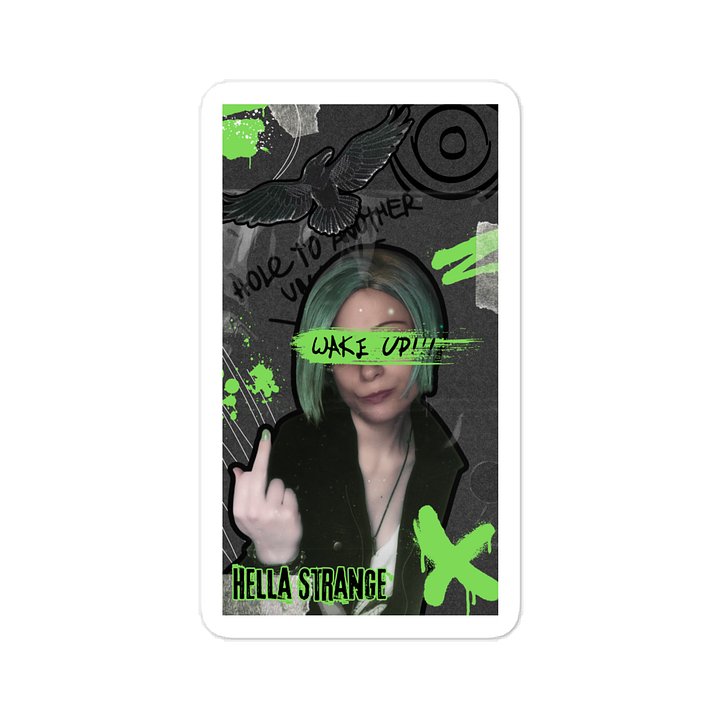 WAKE UP Sticker product image (1)
