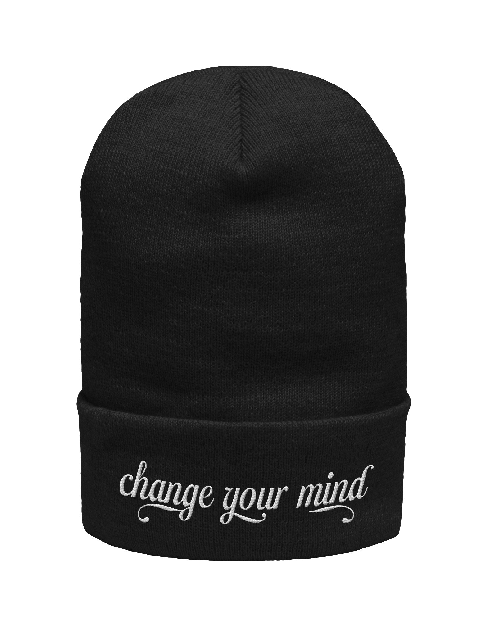 Change Your Mind (Embroidered Script Beanie) product image (1)