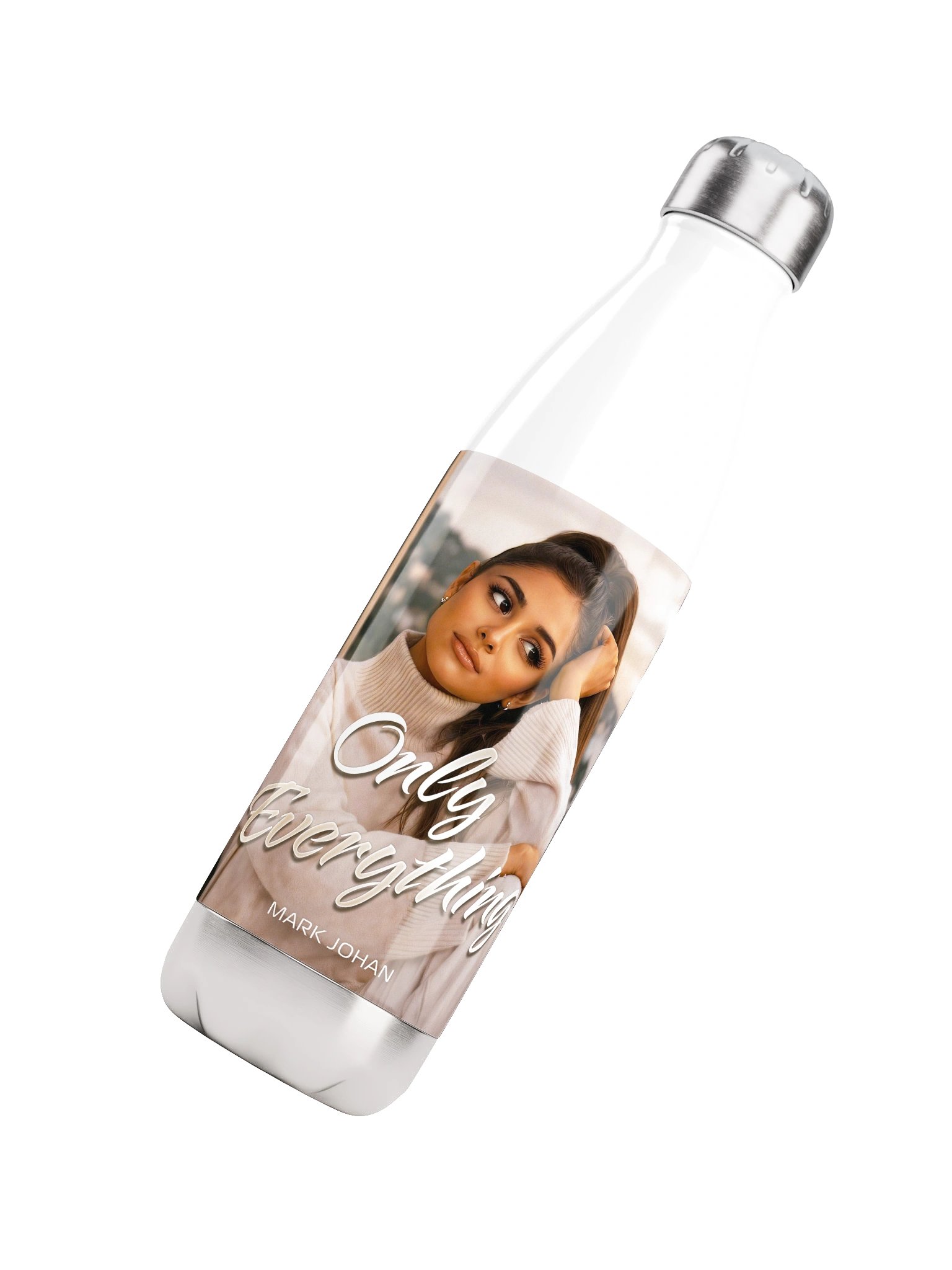 "Only Everything" Stainless Steel Water Bottle by Mark Johan (17 oz) product image (4)