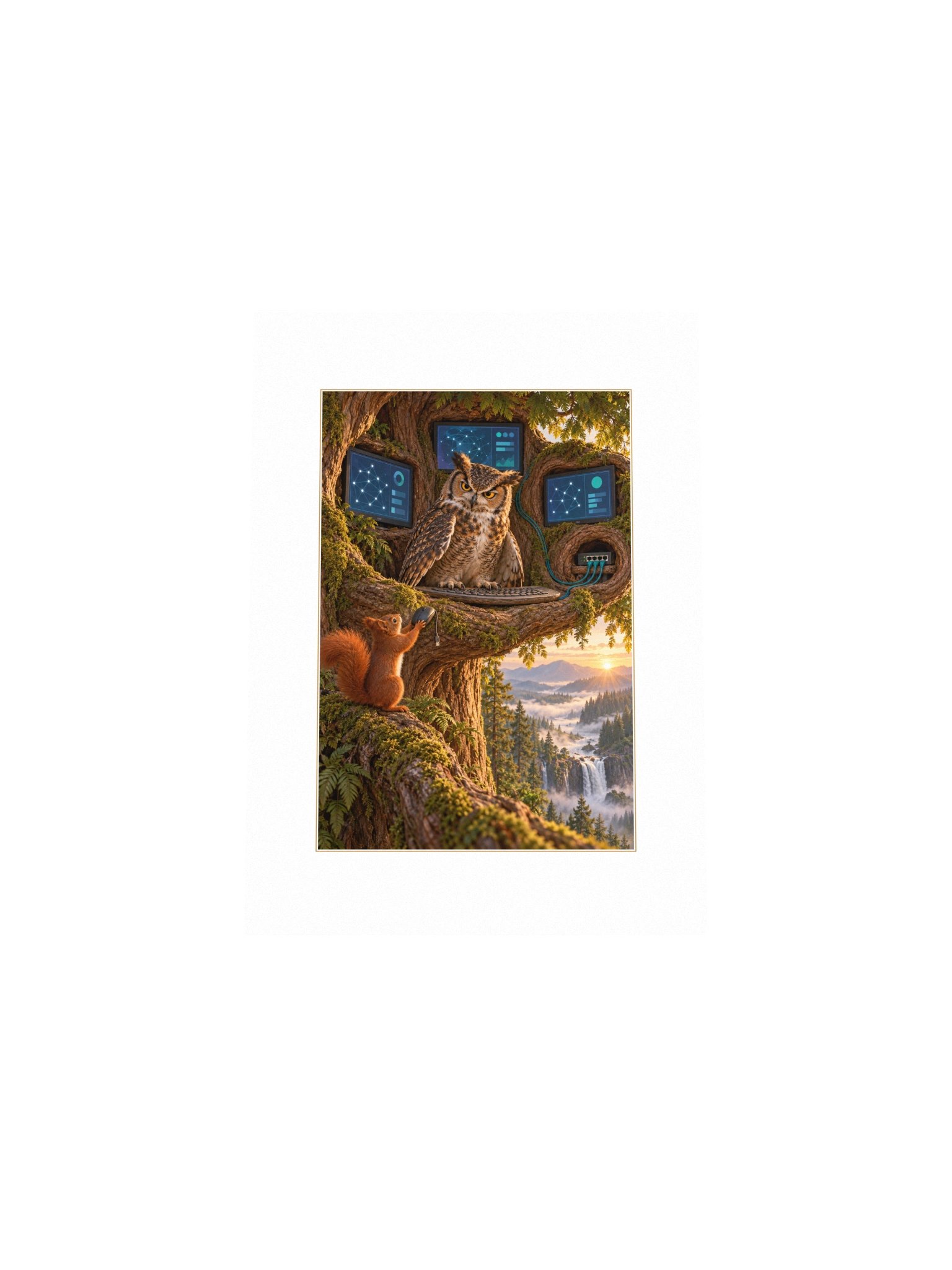 Peripheral Vision Small Art Print product image (4)