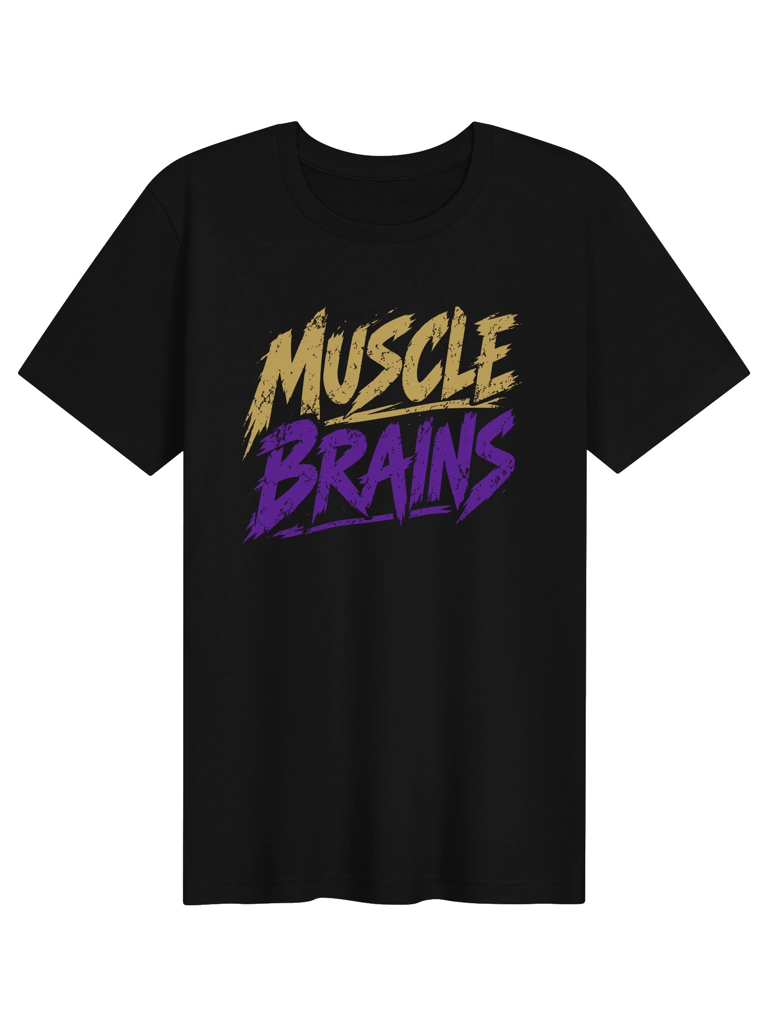 "Muscle Brains" Adult Signature Tee product image (6)