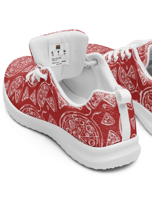Pizza Athletic Shoes Red/White Male product image (4)