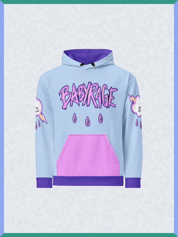 Baby Rage Pink Pocket - Pullover Hoodie product image (1)