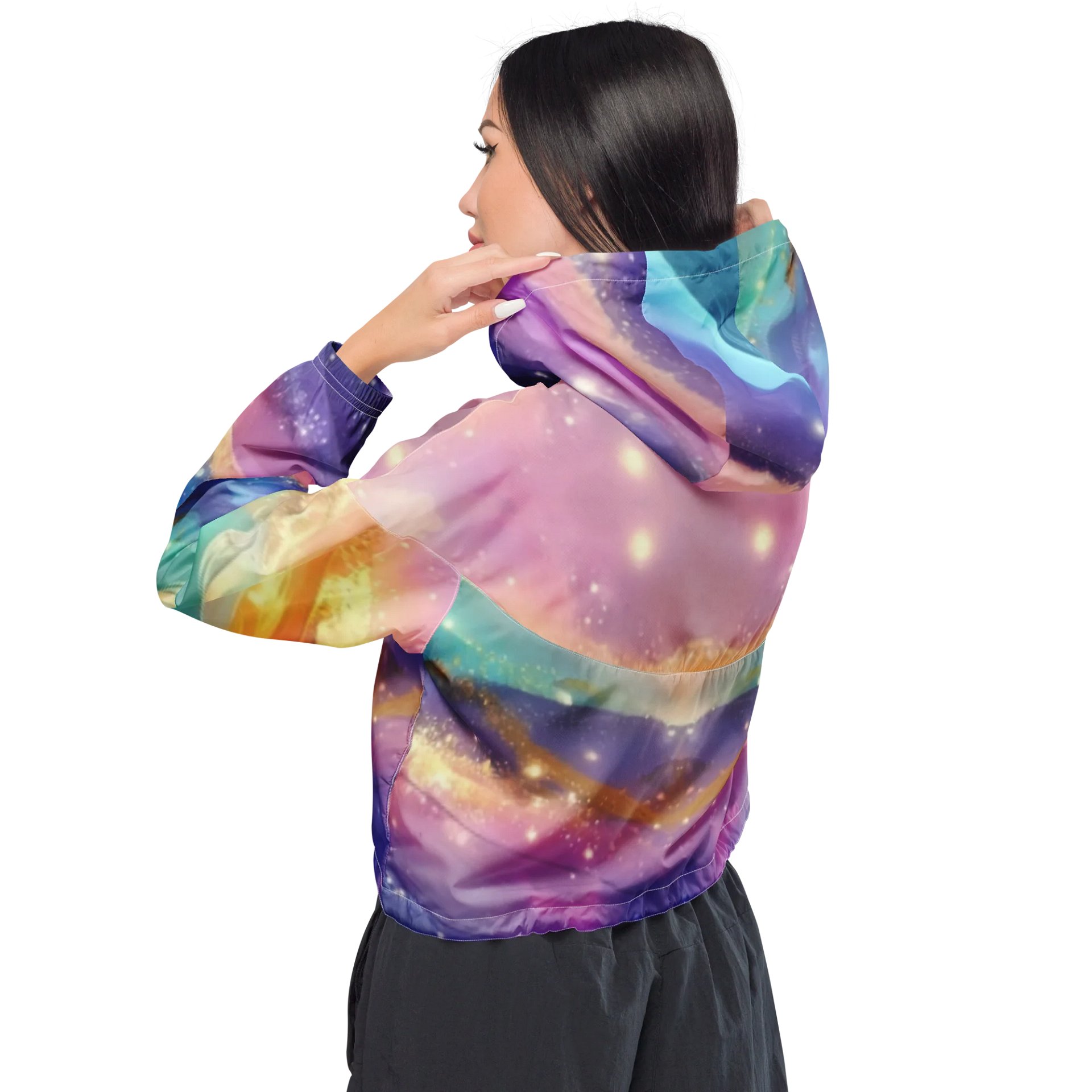 Cosmic Kaleidoscope Women's Windbreaker product image (3)