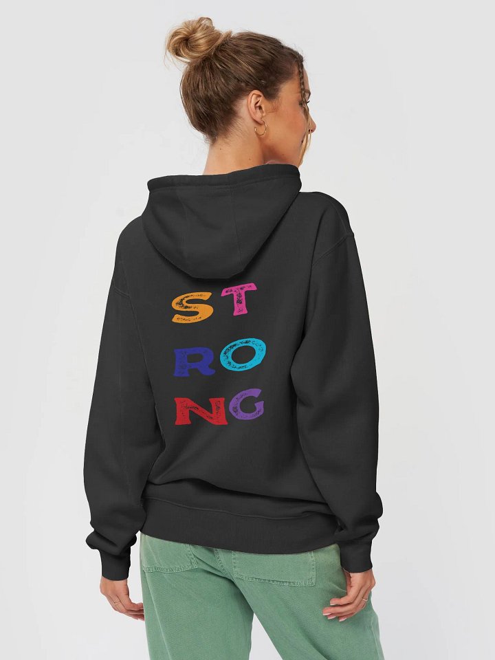 STRONG Vertical Colorful Hoodie product image (4)