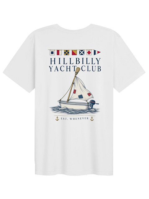Hillbilly Yacht Club - Heritage Regatta - Tee - back