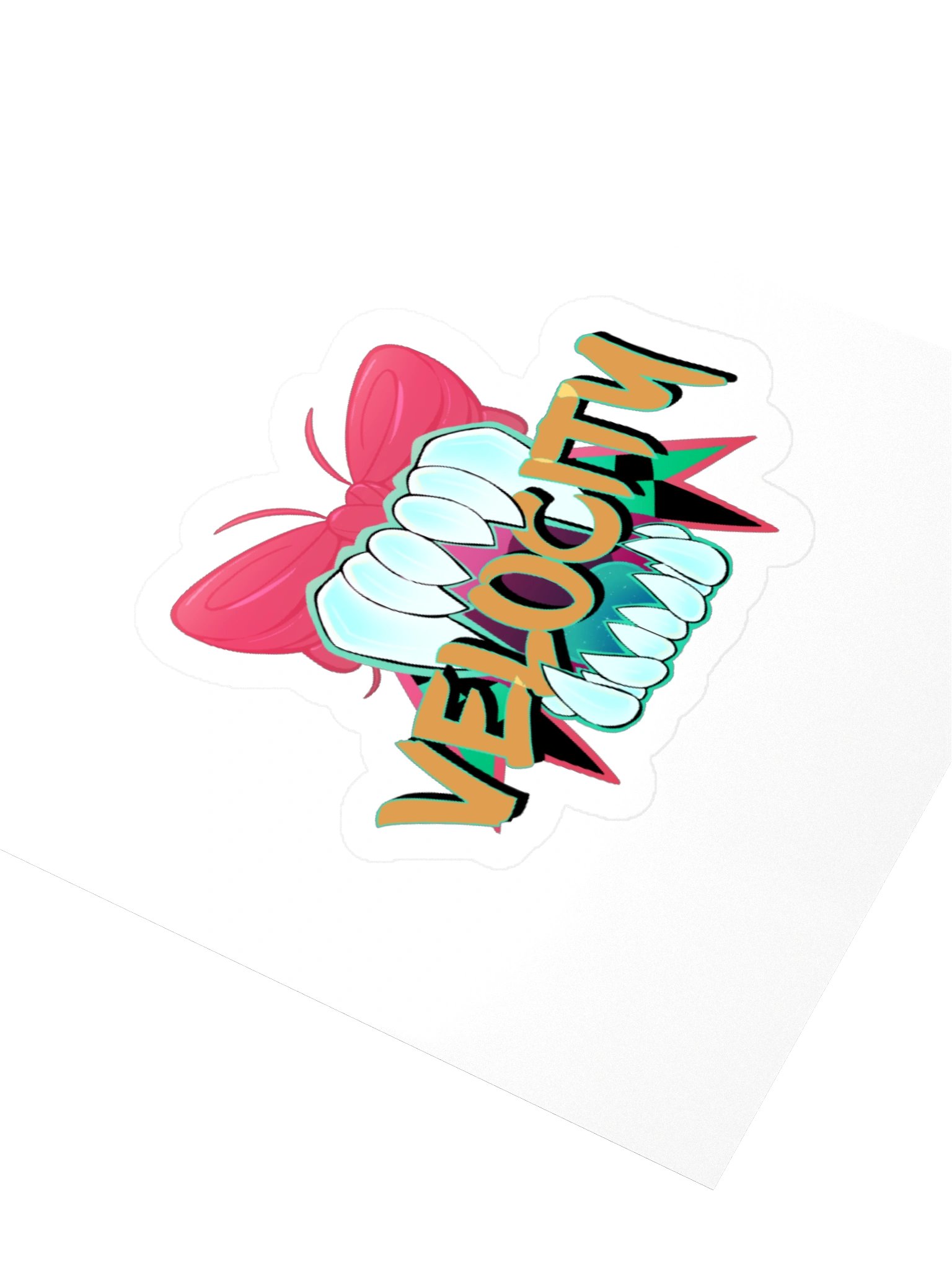 "Velocity" Logo Sticker product image (9)