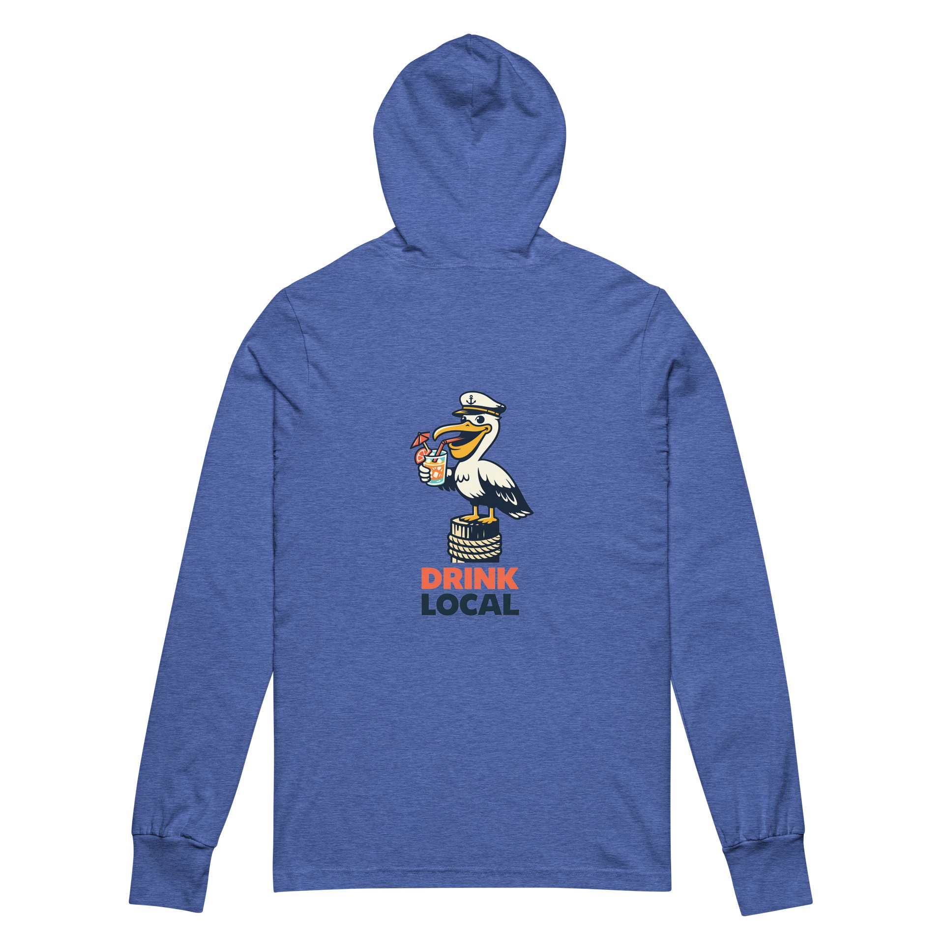 Drink Local Pelican Dockside Hooded Tee product image (9)