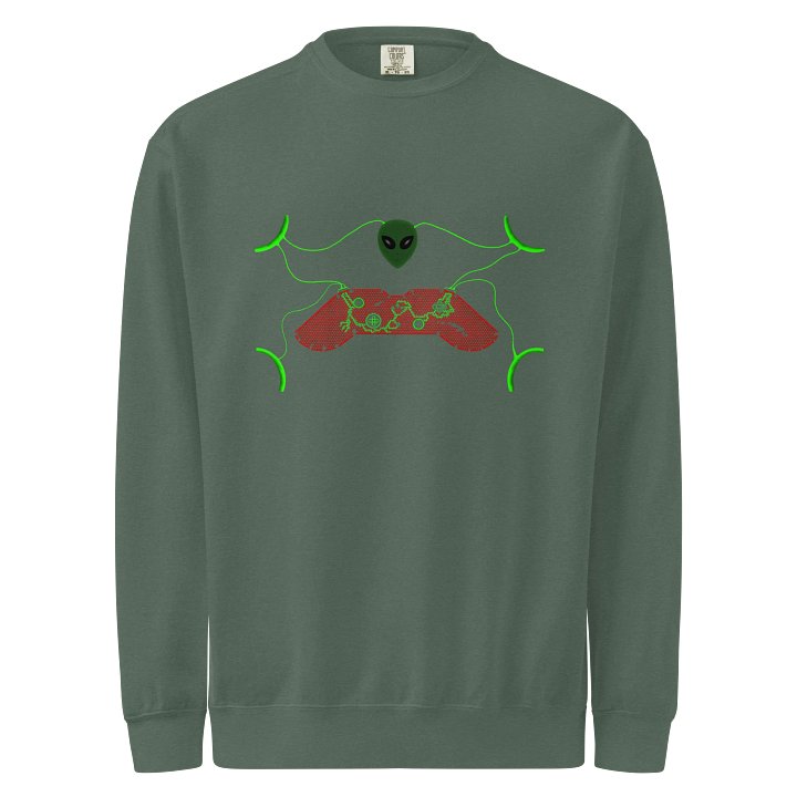 Vintage Comfort: Garment-Dyed Unisex Sweatshirt product image (1)