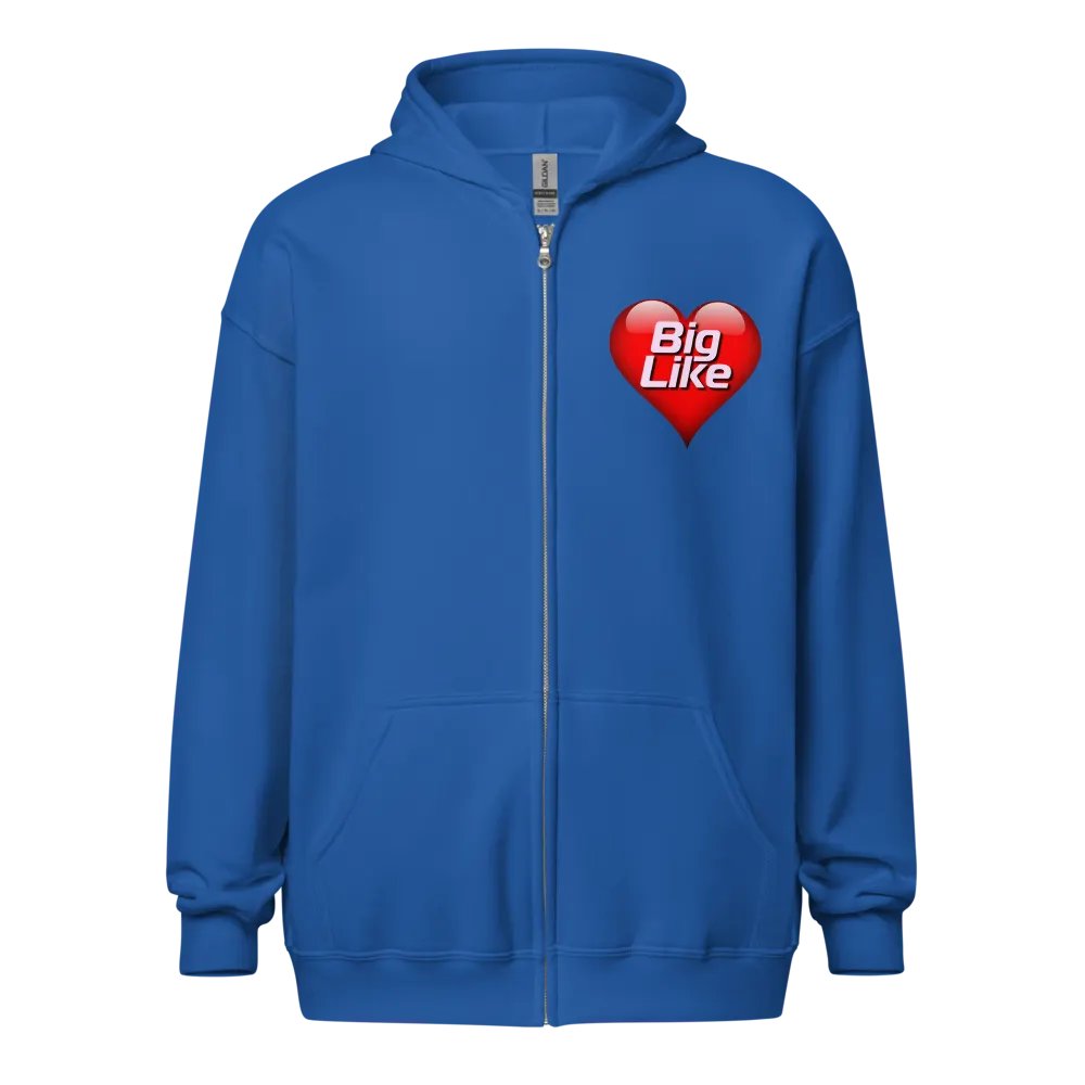 Big Like Zip-Up Hoodie product image (4)