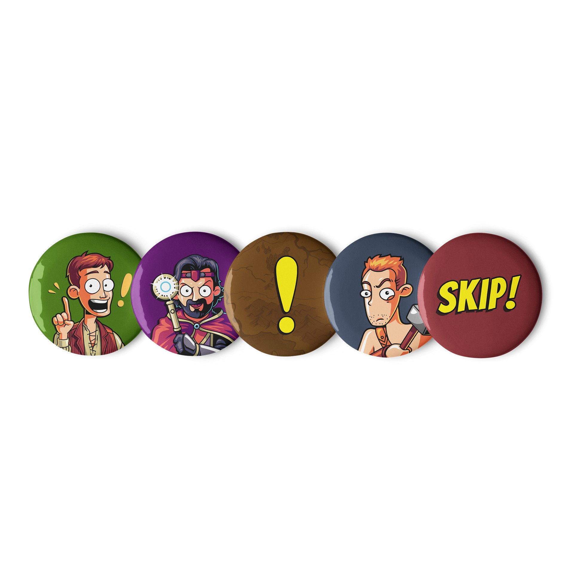Epic NPC Man - Pin Set product image (2)