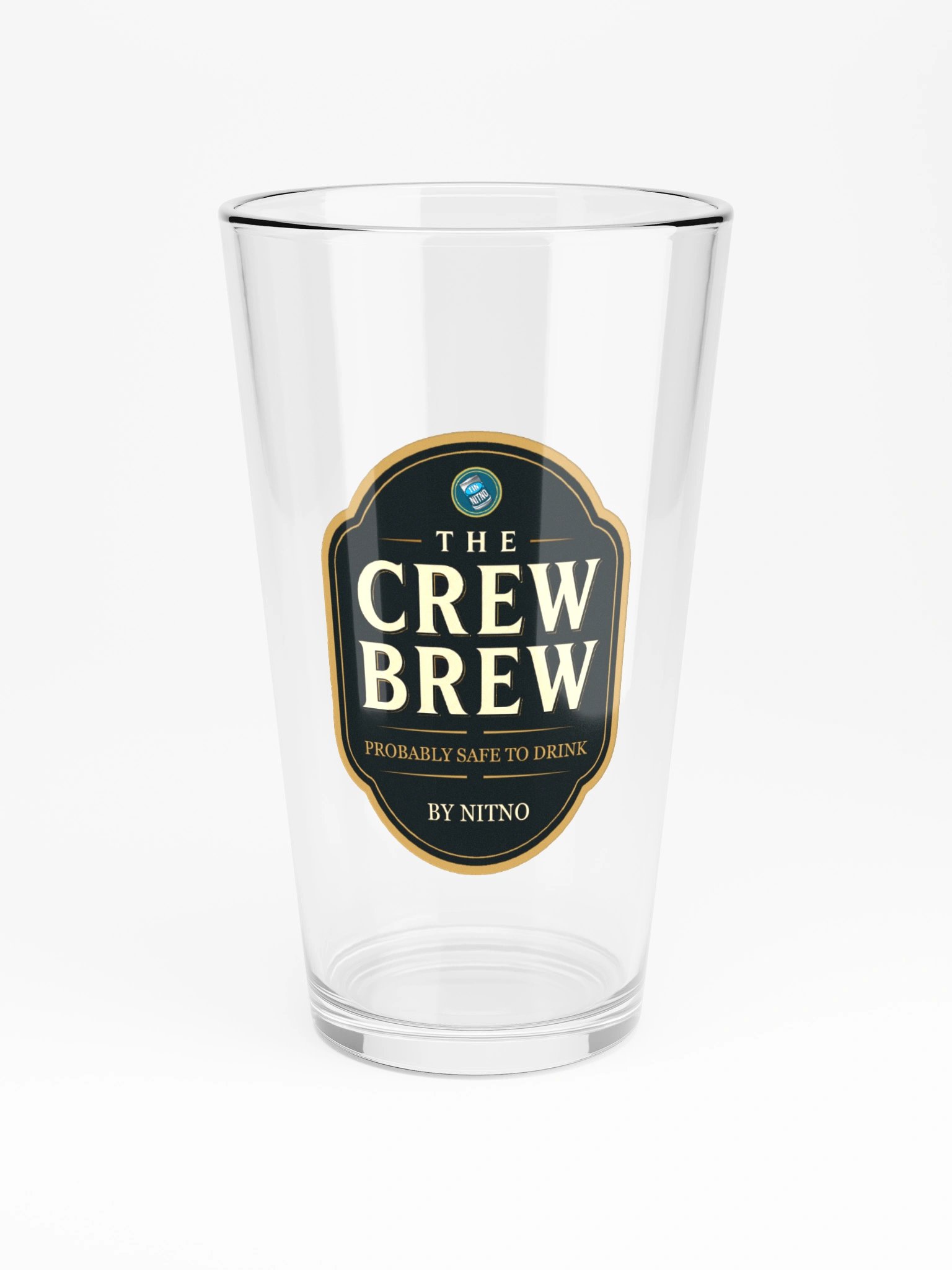 The Crew Brew Pint Glass product image (3)