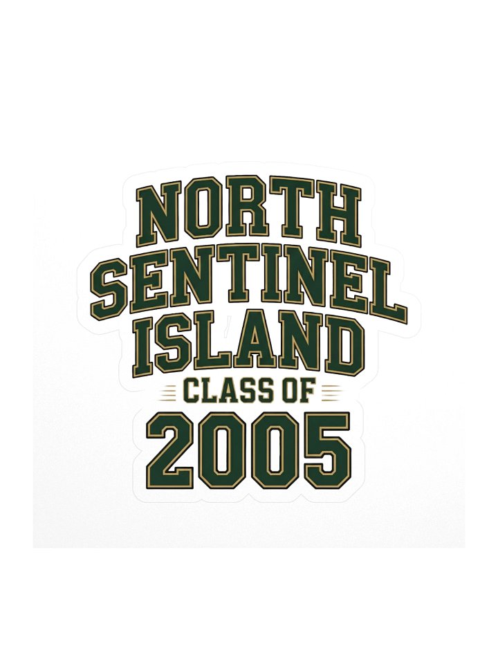 North Sentinel Island 2005 Sticker — CL.STKR-01 product image (1)
