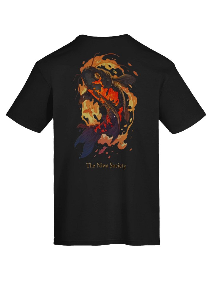 Japanese Flame Koi Tee | The Niwa Society Official Merch product image (1)